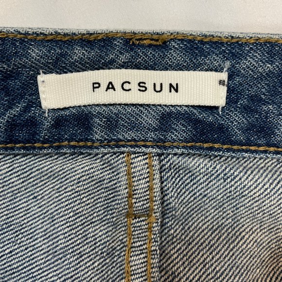 PacSun Jeans 90's Boyfriend Yin & Yang 24 - Picture 5 of 8